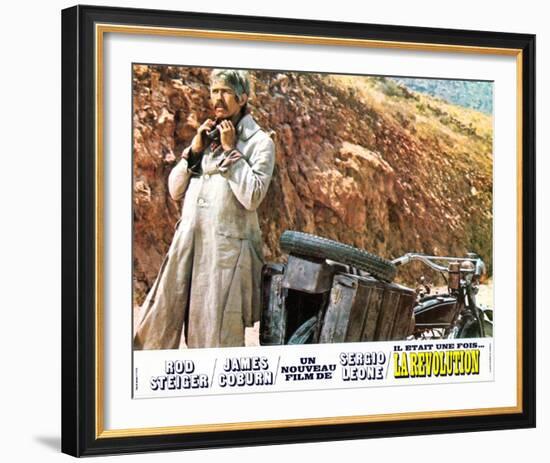 A Fistful of Dynamite - Lobby Card Reproduction-null-Framed Photo