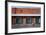 A Fit, Blonde Woman Does Yoga In Front Of An Old Brick Warehouse In Downtown Spokane, Washington-Ben Herndon-Framed Photographic Print