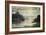 A Fjord Scene with Sailing Vessels-Normann Adelsteen-Framed Giclee Print