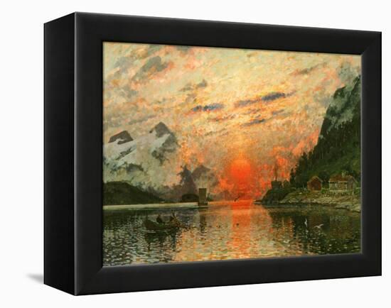 A Fjord-Adelsteen Normann-Framed Premier Image Canvas