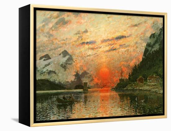 A Fjord-Adelsteen Normann-Framed Premier Image Canvas