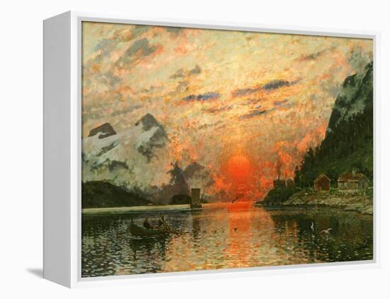 A Fjord-Adelsteen Normann-Framed Premier Image Canvas