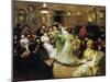A Flamenco Party at Home, 1908-Francis Luis Mora-Mounted Giclee Print