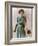 A Flapper from the 1920s-null-Framed Photographic Print