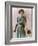 A Flapper from the 1920s-null-Framed Photographic Print