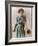 A Flapper from the 1920s-null-Framed Photographic Print