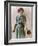 A Flapper from the 1920s-null-Framed Photographic Print