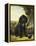 A Flat-Coated Retriever by a Tree-Henriette Ronner-Knip-Framed Premier Image Canvas