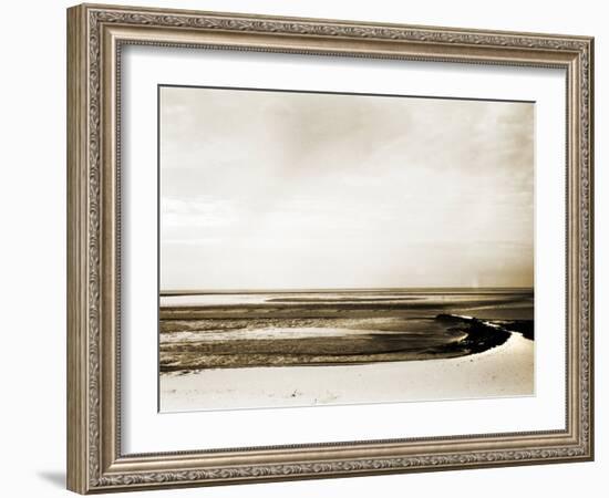 A Flat Expanse at the Beach-Katrin Adam-Framed Photographic Print