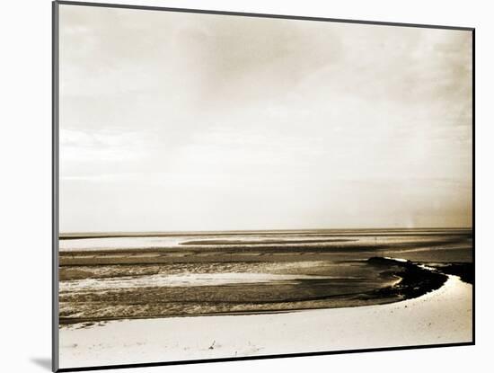 A Flat Expanse at the Beach-Katrin Adam-Mounted Photographic Print