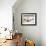 A Flock of Wild Turkey Pick Over a Corn Field in Williston, Vermont, Wednesday, March 5, 2003-Alden Pellett-Framed Photographic Print displayed on a wall