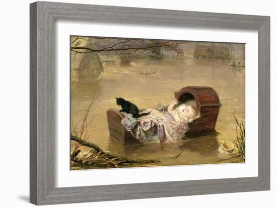 A Flood, 1870-John Everett Millais-Framed Giclee Print