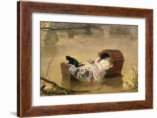 A Flood, 1870-John Everett Millais-Framed Giclee Print