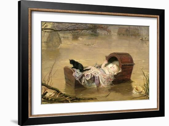 A Flood, 1870-John Everett Millais-Framed Giclee Print