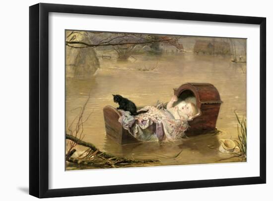 A Flood, 1870-John Everett Millais-Framed Giclee Print