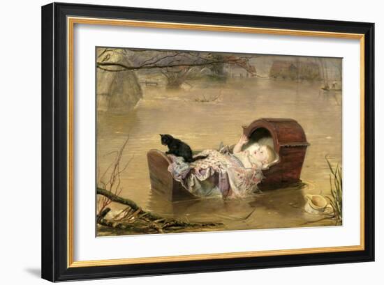 A Flood, 1870-John Everett Millais-Framed Giclee Print