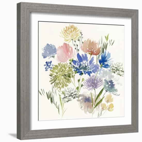 A Floral Flourish I-Aria K-Framed Art Print