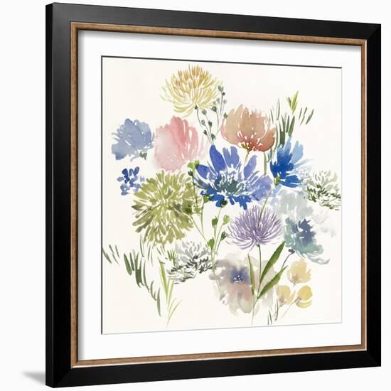 A Floral Flourish I-Aria K-Framed Art Print