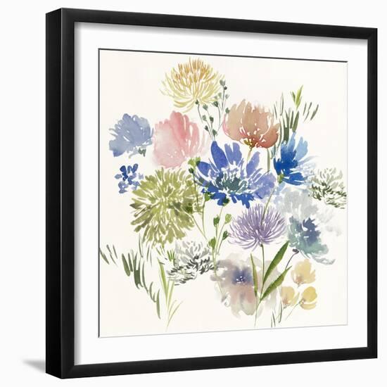 A Floral Flourish I-Aria K-Framed Art Print