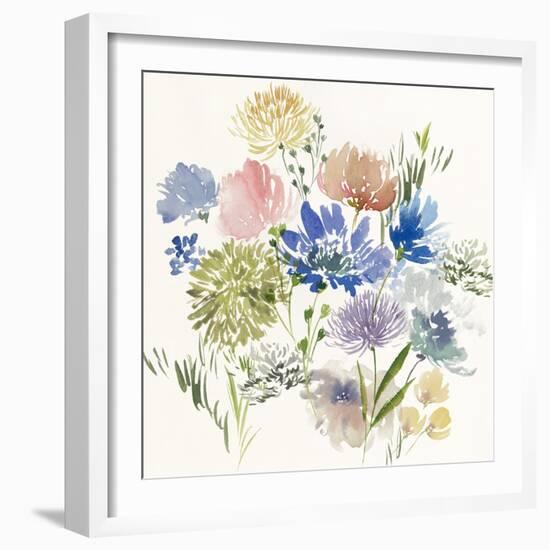 A Floral Flourish I-Aria K-Framed Art Print