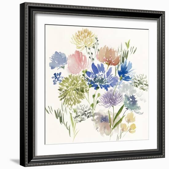 A Floral Flourish I-Aria K-Framed Art Print