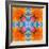 A Floral Montage, Mandala Symmetric Layer Work from Blooming Flowers-Alaya Gadeh-Framed Photographic Print