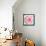 A Floral Montage of a Mallow and a Rose in Powerful Pastels, Photograph, Layer Work-Alaya Gadeh-Framed Premier Image Canvas displayed on a wall