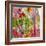 A Floral Montage of Leafes and Flowers-Alaya Gadeh-Framed Photographic Print