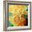 A Floral Montage of Yellow Roses and Ornamental Texture, Photograph, Layer Work-Alaya Gadeh-Framed Photographic Print