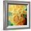 A Floral Montage of Yellow Roses and Ornamental Texture, Photograph, Layer Work-Alaya Gadeh-Framed Photographic Print