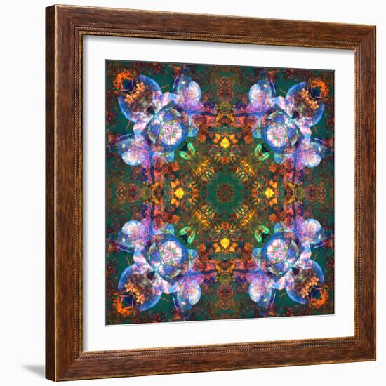 A Floral Montage, Photograph, Layer Work-Alaya Gadeh-Framed Photographic Print