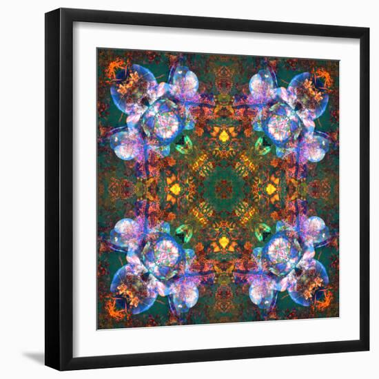 A Floral Montage, Photograph, Layer Work-Alaya Gadeh-Framed Photographic Print