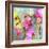 A Floral Montage with Pink Orchid and Daisy-Alaya Gadeh-Framed Photographic Print