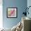 A Floral Montage with Pink Orchid and Daisy-Alaya Gadeh-Framed Photographic Print displayed on a wall