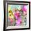 A Floral Montage with Pink Orchid and Daisy-Alaya Gadeh-Framed Photographic Print