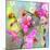 A Floral Montage with Pink Orchid and Daisy-Alaya Gadeh-Mounted Photographic Print
