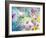 A Floral Montage with White Orchids and Multicolor Dahlia-Alaya Gadeh-Framed Photographic Print