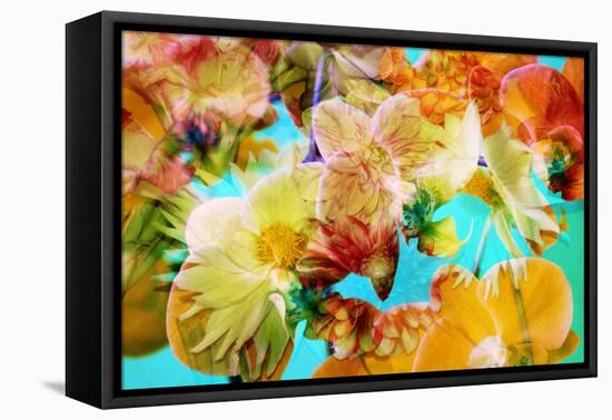 A Floral Montage-Alaya Gadeh-Framed Premier Image Canvas