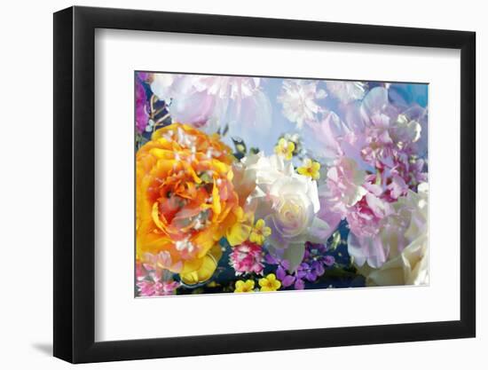 A Floral Montage-Alaya Gadeh-Framed Photographic Print