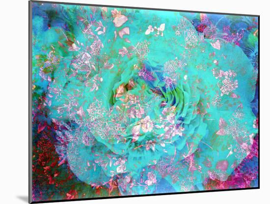 A Floral Montage-Alaya Gadeh-Mounted Photographic Print