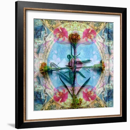 A Floral Montage-Alaya Gadeh-Framed Photographic Print