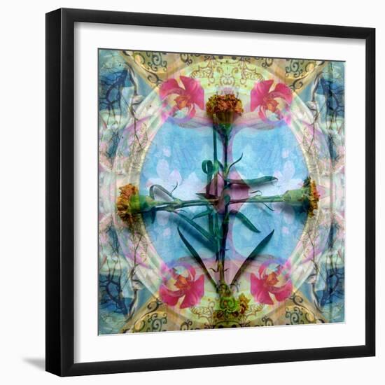 A Floral Montage-Alaya Gadeh-Framed Photographic Print