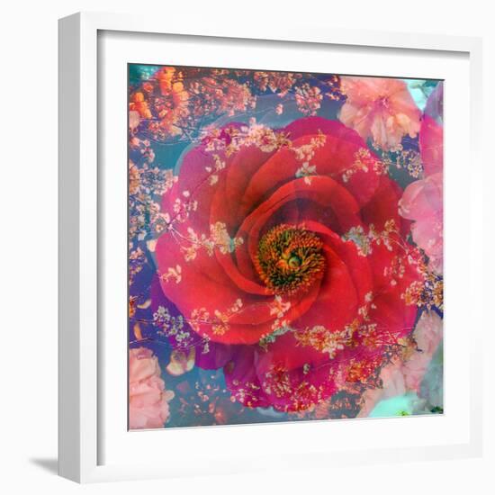 A Floral Montage-Alaya Gadeh-Framed Photographic Print