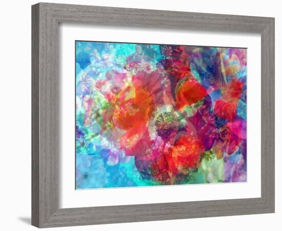 A Floral Montage-Alaya Gadeh-Framed Photographic Print