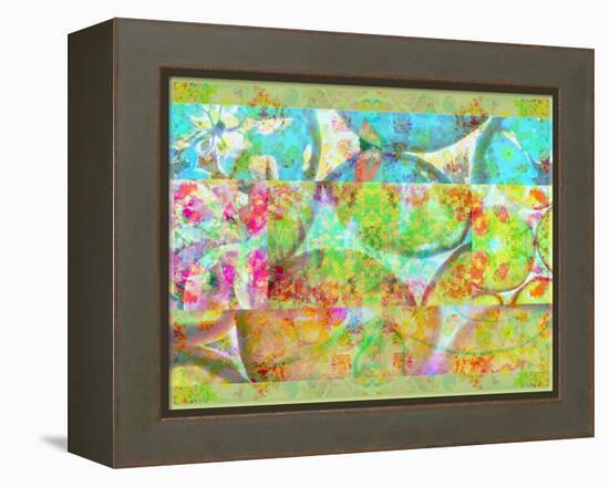 A Floral Montage-Alaya Gadeh-Framed Premier Image Canvas