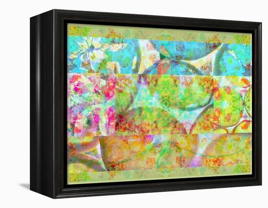 A Floral Montage-Alaya Gadeh-Framed Premier Image Canvas