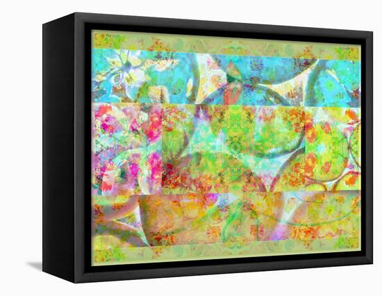 A Floral Montage-Alaya Gadeh-Framed Premier Image Canvas