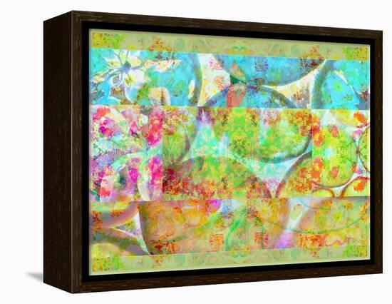 A Floral Montage-Alaya Gadeh-Framed Premier Image Canvas