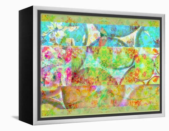 A Floral Montage-Alaya Gadeh-Framed Premier Image Canvas