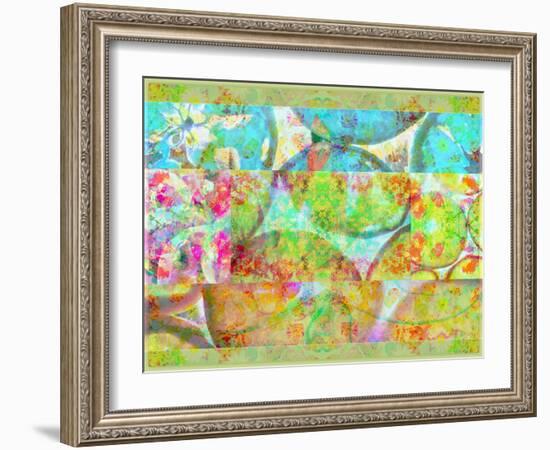 A Floral Montage-Alaya Gadeh-Framed Photographic Print